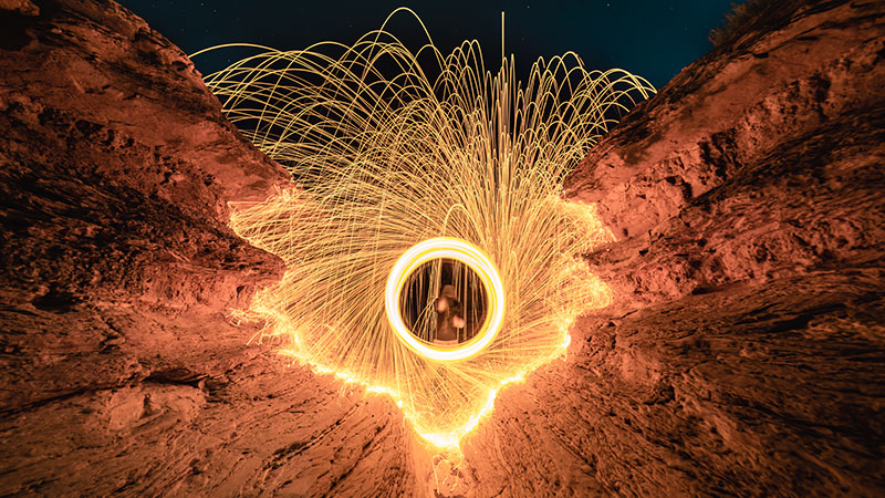 Revel in the explosive richness of images that inspire and energize.